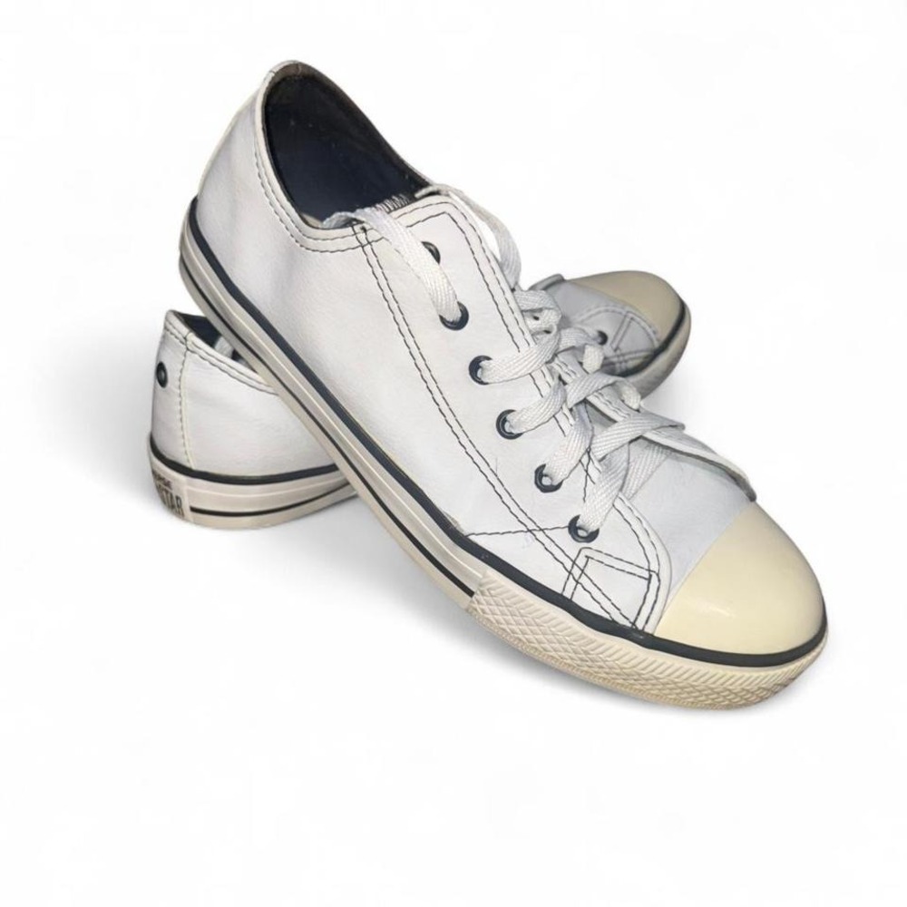 Converse All Star White Sneakers Shoes Men's 12 Great Condition